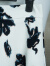 roeyshouse罗衣优雅花色高腰半身裙女2022夏装新款气质印花大摆中长裙06440 花色 XL