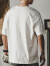 潮与共美式经典简约纯棉T恤男夏季短袖男2024年新款潮牌宽松衣服 黑色 XL 适合140-160斤