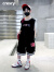 CRESRY韩国童装潮牌男童夏装套装背心2024新款中大童篮球男孩夏季运动衣 灰色 140cm