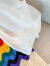 酥享彩虹镂空针织衫衣服女夏2024年新款法式小众设计感拼接泡泡袖上衣 主图色 L