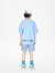 安奈儿【ANNIL BLUE】商场同款男童装裤子2023夏新款时尚AB326708 中蓝牛仔 110cm