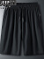 吉普（JEEP）2024新款冰丝短裤男士夏季薄款纯色透气五分裤运动宽松加肥加大码 黑色(网眼)两件 7XL 建议210-225斤