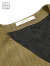 美洋（MEIYANG）古董局中局西装马甲肌理感复古干练利落短款外套夏季新款时尚外套 铜绿色 XS