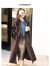 GOOBGS GB谷邦棕色修身长款风衣女2023秋季新款高级感简约百搭时尚通勤外套 可可棕 XS/150