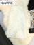 NVWNK品牌24夏季新款提花国风半身裙女新中式高腰显瘦开叉A字一步裙子 短裙【安全.裤内衬】 S