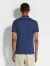 杰尼亚（Zegna）【618礼物】夏季工装蓝色弹力棉质短袖Polo衫UD358A7-D746-B07-50
