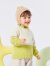 巴拉巴拉儿童毛衣女冬季婴儿针织衫2023新款男宝宝打底衫套头加绒 绿色调00344 73cm