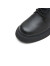 思加图冬季新款英伦风厚底马丁靴中筒靴女皮靴EFV06DZ2 黑色（单里） 34