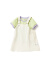 巴拉巴拉童装女童短袖套装2024新款背带裙夏装儿童连衣裙纯棉条纹 绿紫色调00347 90cm