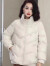 拉夏贝尔（La Chapelle）女装棉服外套女冬季2023新款韩版时尚休闲百搭加厚面包服保暖棉衣 红色 S