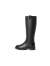 百丽百搭显瘦骑士靴女商场同款时髦高筒靴加绒3FT73DG3 黑色-单里 40