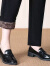 名品天成（MPTISON）雪尼尔加绒裤子女外穿冬季2024最新款哈伦裤宽松加厚时尚休闲女裤  咖色 不起球 2XL 80-105斤