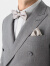 威可多（VICUTU）西服男春季新款100%羊毛商务休闲百搭西装外套VRS24112803 170B西服或78A西裤 灰色西服