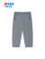 特步（XTEP）儿童童装男女童大童舒适透气运动速干七分裤 石纹灰 150cm