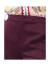 玖姿（JUZUI）酒红色九分裤春季新款女简约时尚通勤风直筒微喇叭裤 紫 S