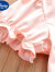 迪士尼（Disney）女童短袖织里连衣裙2024夏装儿童夏季公主裙洋气女宝宝草莓裙子卡 120cm适合110-120cm5-6岁