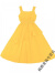 迪士尼（Disney）女童连衣裙夏装新款儿童汉服公主裙中大童女孩裙子夏季儿童连衣裙 粉红色 110