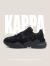 卡帕（Kappa）官方黑色运动老爹鞋子女鞋厚底增高情侣鞋 03CJ黑色 40