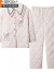 莫代尔高端冬季珊瑚绒睡衣女三层夹棉加绒超加厚保暖法兰绒家居服套装 WZ66010女款 160(M)