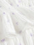 美标（MEIBIAO）商场同款七分袖棉质睡裙女春夏甜美印花公主风睡衣宫廷风家居服 白色 M(160/84A)