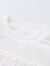 英氏童装儿童卫衣女童加厚夹棉白色上衣 冬季新款梭织套衣 奶油白YRTAJ42304A 110cm
