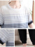 俞兆林彬浩彬浩妈妈夏装搭配整套中老年女装夏季短袖T恤2024新款套装 灰色 2XL (适合110-125斤)