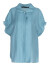 ROEYSHOUSE罗衣浅蓝色天丝衬衫女夏装新款气质短袖衬衣蝙蝠袖上衣06929 浅蓝色 S