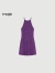 Maje【胶囊系列】Maje夏季女装收腰紫色无袖吊带连衣裙短裙MFPRO02920 紫色 T36