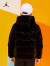 NIKE  JORDAN耐克童装男女童加厚保暖羽绒服冬季加绒内里儿童上衣 正黑色 140/68(S)