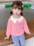 迪士尼（Disney）小女童洋气可爱春秋季新款外套女宝宝开衫儿童外套外套女儿童外穿 粉红色 女童开衫 100