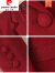 皮尔卡丹（pierre cardin）酒红色西装外套女春夏季2024新款休闲小个子感西服短款上衣早 酒红色西装 S 80-90斤