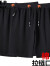 吉普（JEEP）吉普裤子男短裤外穿夏季宽松透气棉质运动直筒五休闲裤男装5分裤 黑色+黑色 M(建议80-100斤)