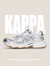 卡帕（Kappa）情侣老爹鞋女子轻便透气运动鞋 经典白 38