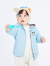 巴拉巴拉宝宝棉服男童棉衣棉袄婴儿衣服儿童外套两面穿时尚洋气潮 粉蓝80007 100cm