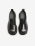 百思图商场新款时尚英伦学院风牛津鞋黑厚底女单鞋WYC26CM3 酒红 37