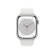 Apple Watch Series 8 智能手表GPS款41毫米银色铝金属表壳白色运动型表带 健康手表 MP6K3CH/A