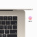 Apple MacBook Air 15英寸8核M2芯片(10核图形处理器) 8GB 256GB 午夜色 轻薄学习办公笔记本电脑MQKW3CH/A【JDS】