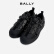 【备件库8成新】巴利（BALLY）新年礼物23秋冬男士黑色皮革雪地靴6304665 黑色