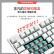 黑峡谷（Hyeku） X5 无线蓝牙三模客制化机械键盘 游戏电竞凯华BOX轴 108键 PBT键帽 双模-黑咖布朗尼(透光) BOX玫瑰红轴