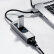 ThinkPad联想 USB转网口转换器 千兆网口RJ45转接头 USB分线器3.0扩展坞 台式机/笔记本拓展坞 金属LRA3