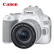佳能（Canon）EOS 200D II 二代 单反相机 18-55mm套机 白色 4K视频 Vlog拍摄 (含128G卡+包+UV+备电+三脚架)