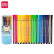 得力(deli)24色可洗水彩笔 彩色绘画涂色颜色玩具 儿童画画 文具美术画材学习用品 24色收纳筒7067