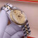 【二手99新】帝舵（Tudor）王子型 男士手表全自动机械 瑞表 狗牙精钢/间金 18K黄金日历功能 34mm间金香槟纹盘钻刻74033-0005 单表