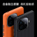 ESCASE适用iQOOZ9turbo手机壳Z9保护套超薄全包硬壳高级防摔防指纹简约行李箱纹橙色