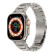 0度 适用苹果手表表带apple iwatch不锈钢金属表带适用ultra/S8/7/6/5 钛色 42/44/45/49mm
