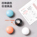 得力（deli）玻璃白板专用白板配件强磁钉白板磁钉黑板吸铁石/磁铁 4粒/卡白板配件7813