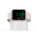 ESCASE 苹果手表充电底座支架 苹果无线磁力充支架apple Watch1/2/3/4/5/7代通用充电线收纳绕线器AWF-01白色