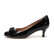 女鞋 菲拉格慕 Ferragamo 女士CARLA55系列漆皮VARA蝴蝶结高跟鞋 0574558 黑色 4.5 C