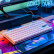 樱桃（CHERRY）MX8.0 键盘机械 游戏键盘 87键盘TKL 旗舰款有线键盘 电脑键盘 合金外壳 BL白色背光 白色红轴