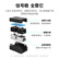 绿联 网线转接头 对接头 千兆屏蔽网络延长连接器 RJ45网线直通头水晶头双通头5/6类网线通用 黑色 10个装